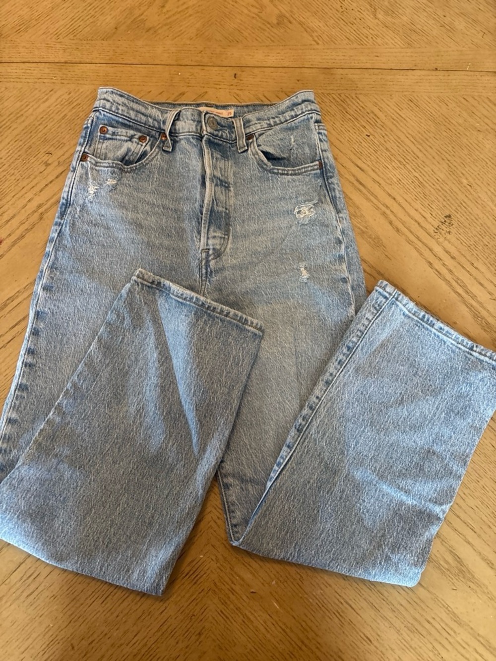 Levi's Light Blue Women's Straight Leg Jeans